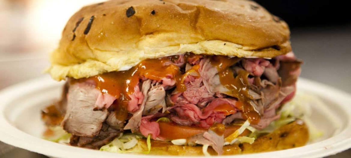 King's Famous Roast Beef & Seafood Banner